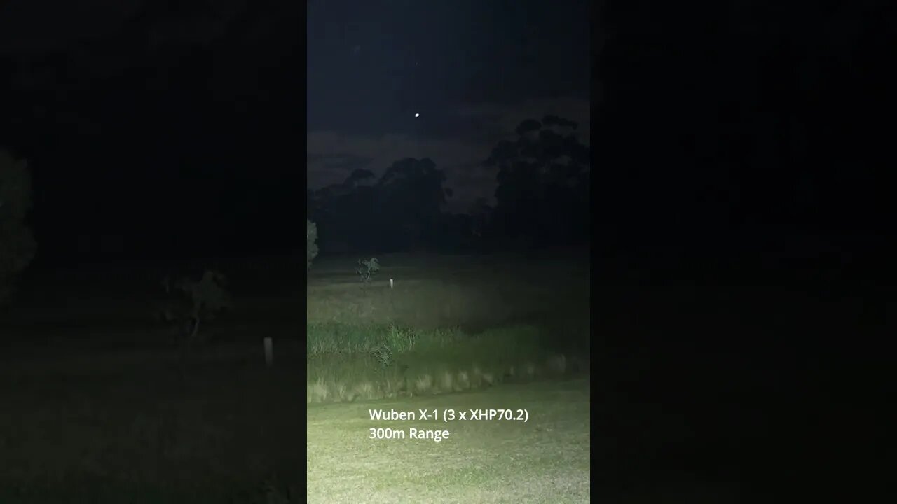 Wuben X1 short beamshots