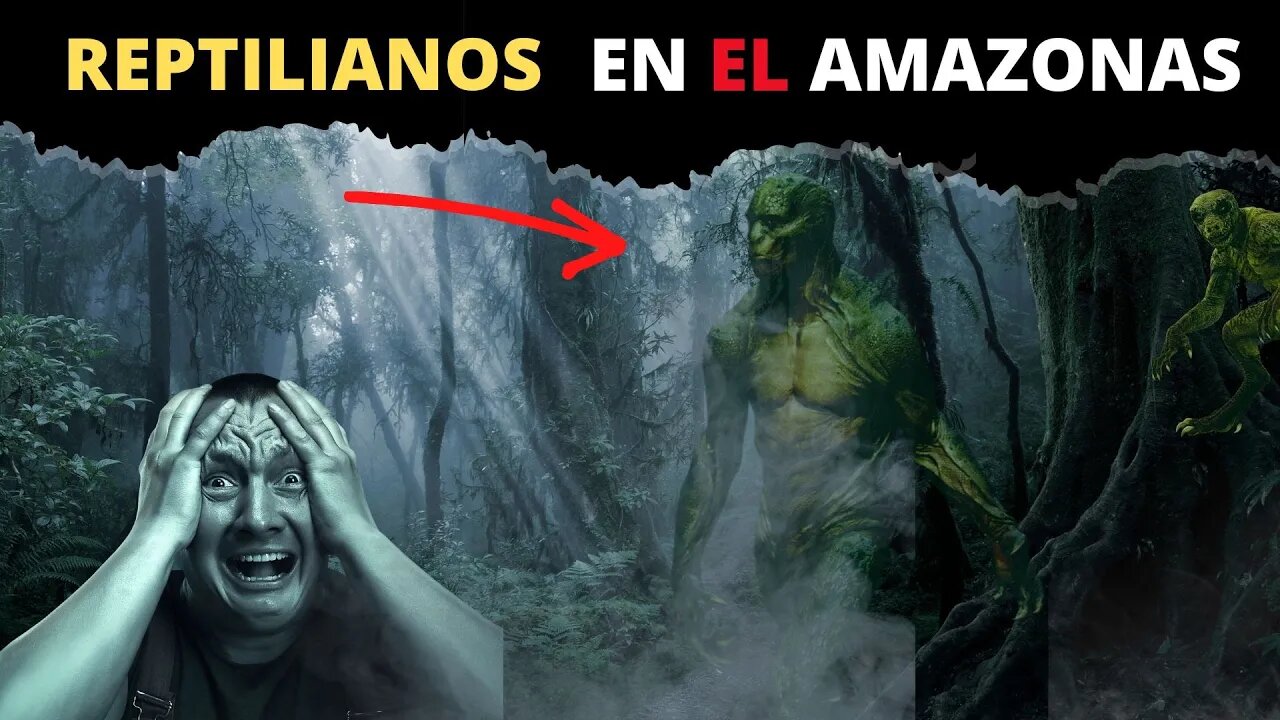 El joven Carpintero que vio 2 Reptilianos en el Amazonas