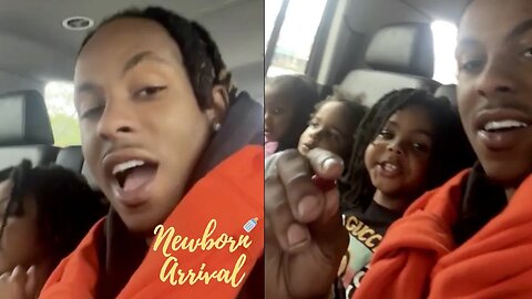 Rich The Kid Takes All His Kids Out For Breakfast During Daddy Duty! 🥞