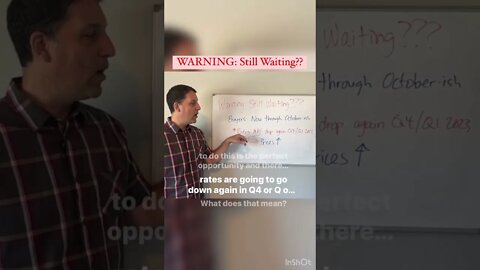 ⚠️STILL WAITING for the market to tank? This one’s for you. #shorts #realestateinvesting