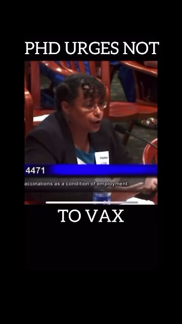 Dr Christina Parks on the vax