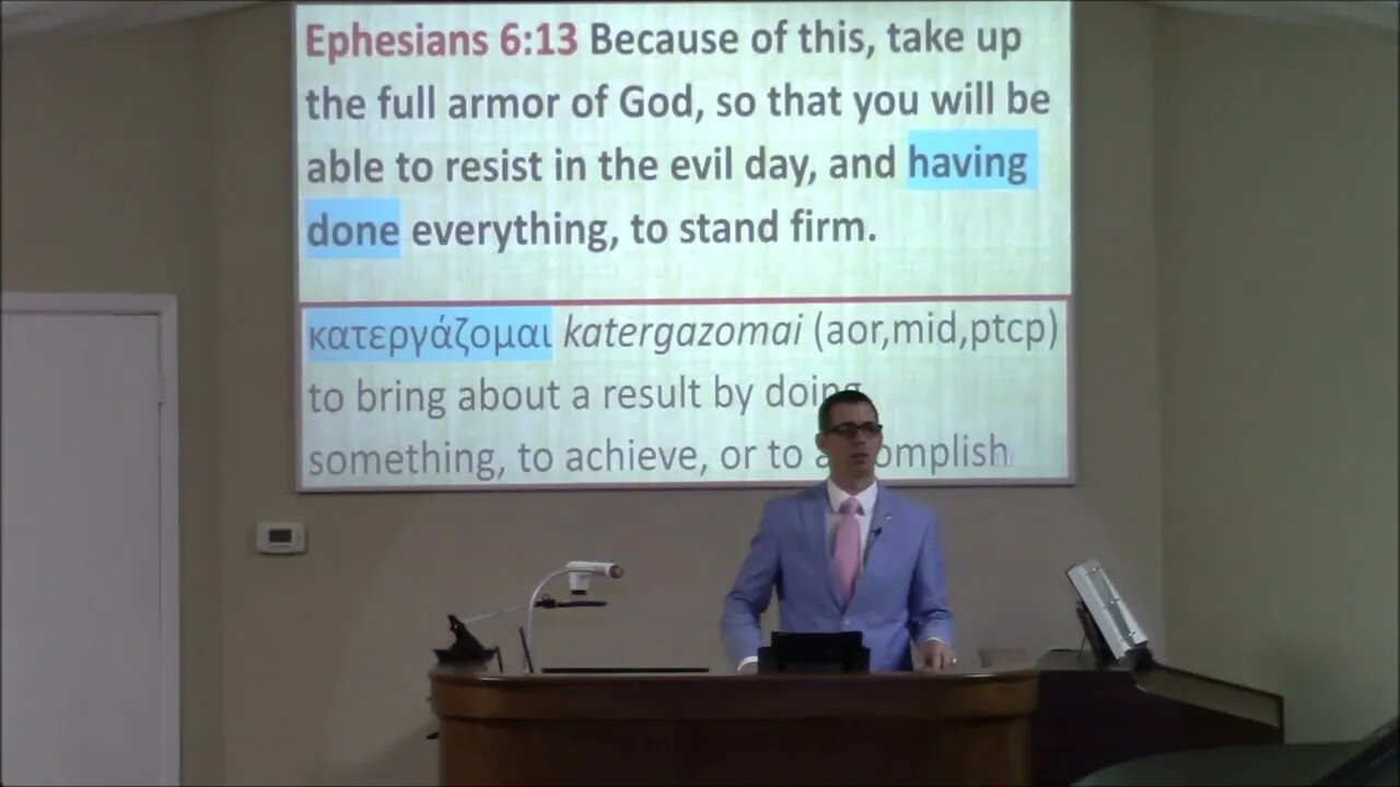 2/20/2022 - Session 2 - God’s Armor - The Belt of Truth - Ephesians 6:14