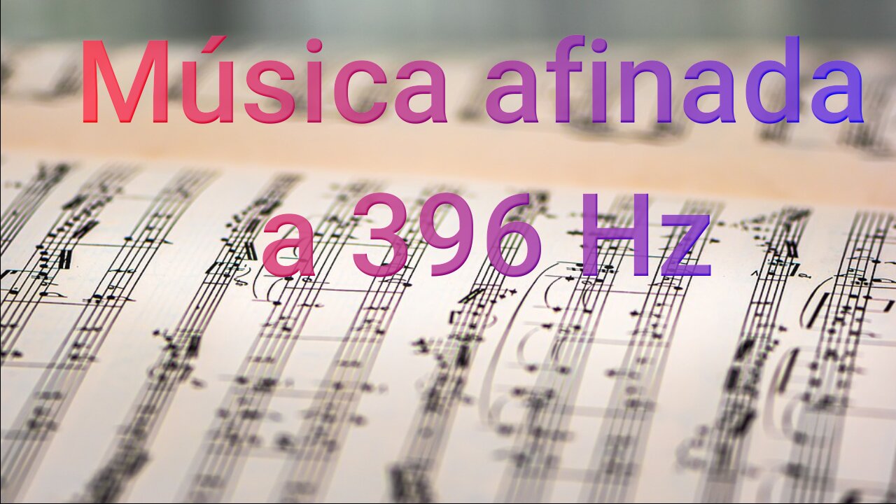 MÚSICA AFINADA A 396 Hz LIBERA CREENCIAS NEGATIVAS DEL SUBCONSCIENTE, CULPA, MIEDOS...