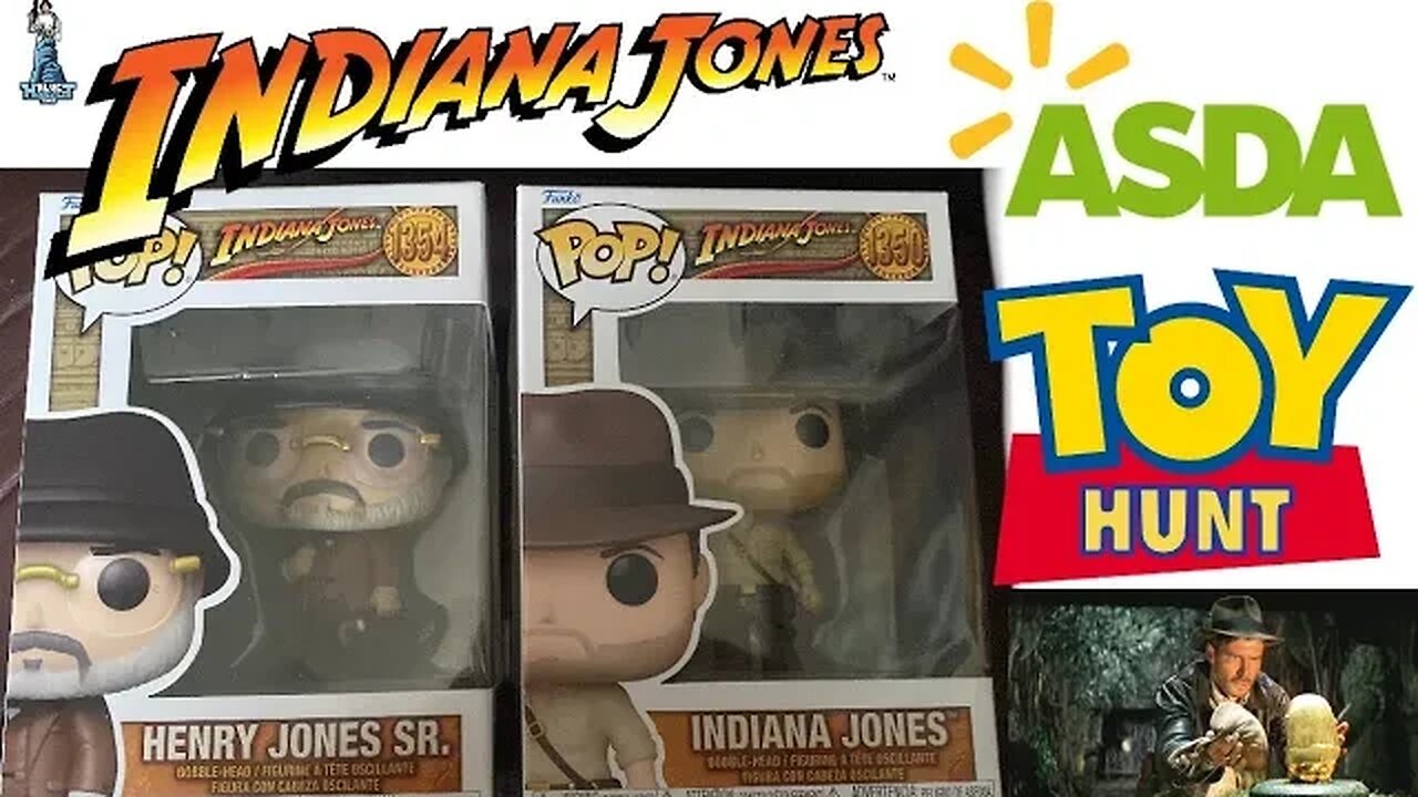 Asda Indy Funko Toy Hunt