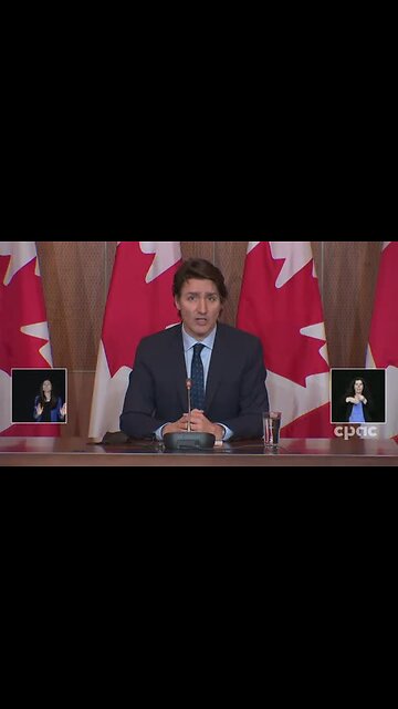 Canada Justin Trudeau Was Interrupted during His Speech and Was Given a Lesson on Democracy
