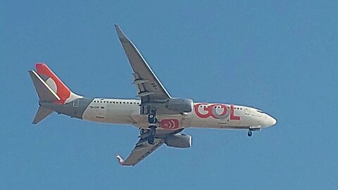 Boeing 737-800 PR-GXF coming from Manaus to Fortaleza