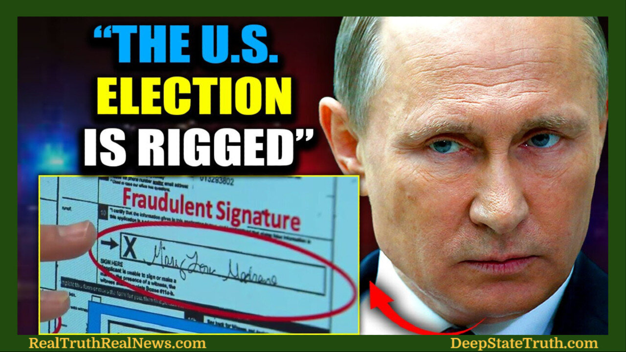 🚨🇺🇸 Putin Releases a 4,000 Page Report Exposing How Elites Have Rigged 2024 US Election