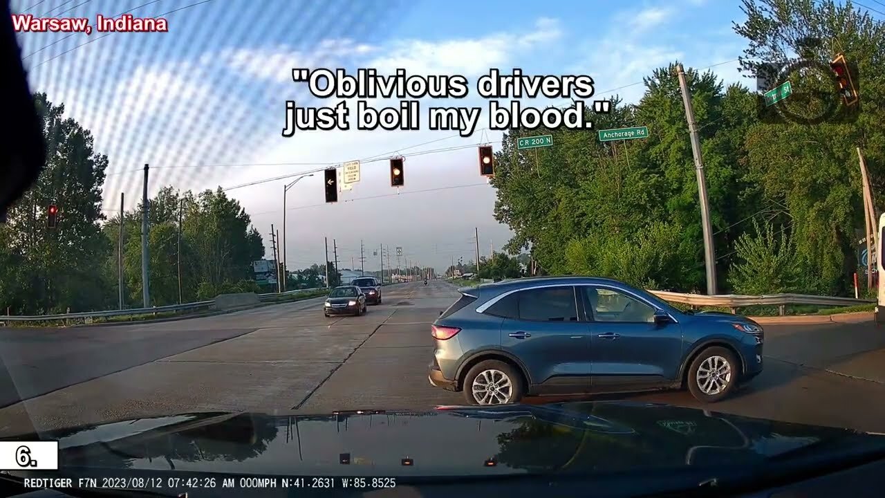 MAD MAN STOPS IN THE MIDDLE OF THE HIGHWAY OVER A SHORT HONK | Road Rage USA & Canada 2023