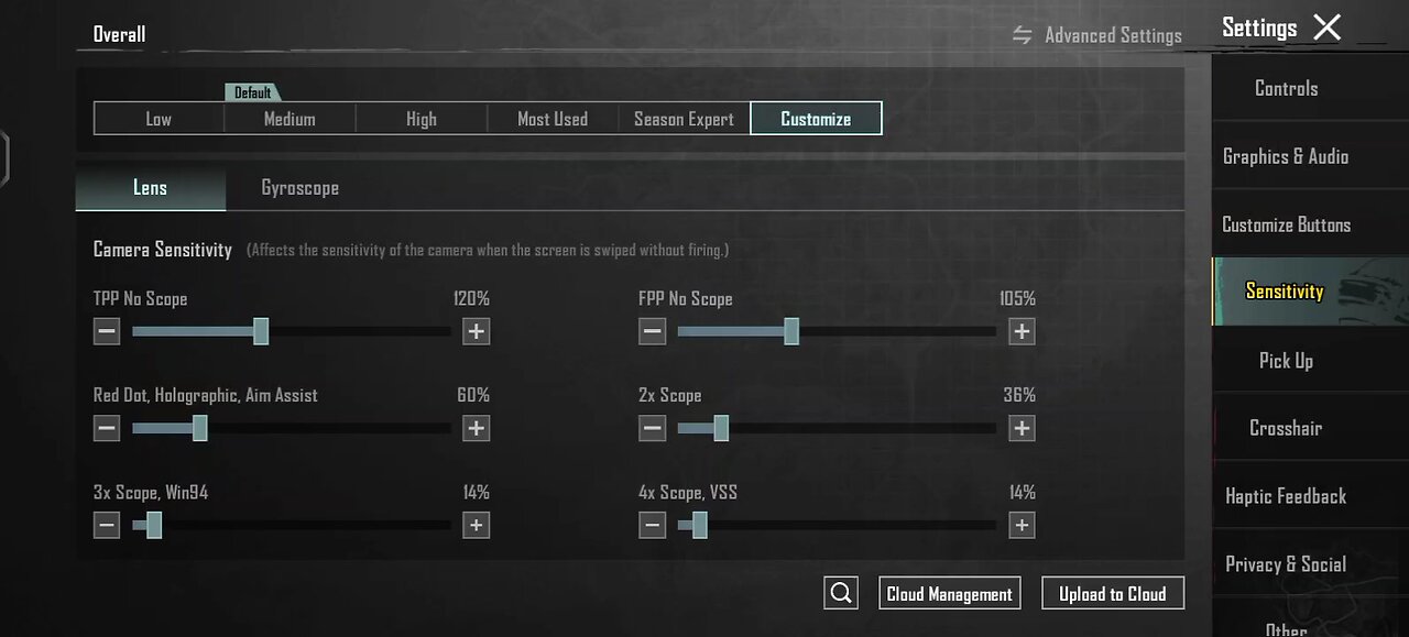 MY BGMI Sensitivity Reveal Zero Recoil...