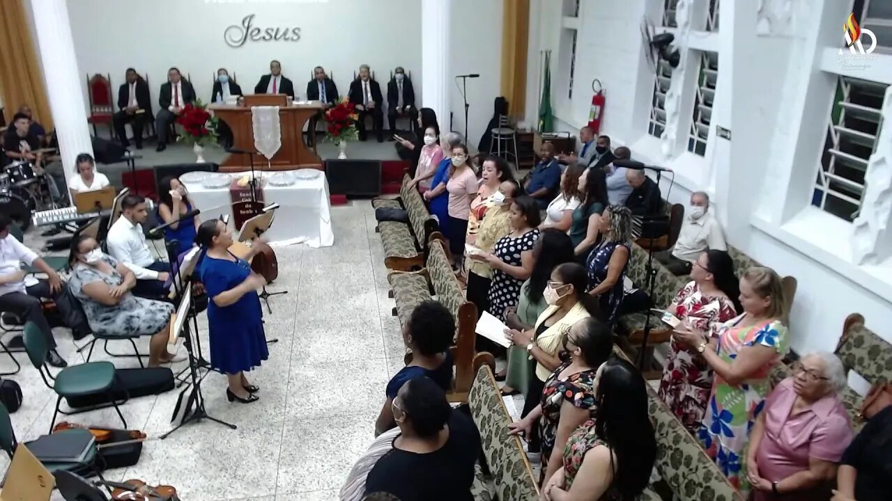 Culto de Santa Ceia (19-03-22) - ADI Santo Amaro.