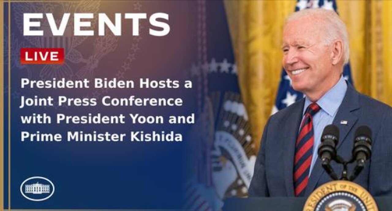 President Biden Hosts a Joint Press Conference with President Yoon and Prime Minister Kishida