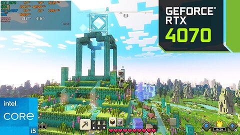 Minecraft Legends - Gameplay | RTX 4070 - 12GB - Ultra Graphics | Game Play Zone