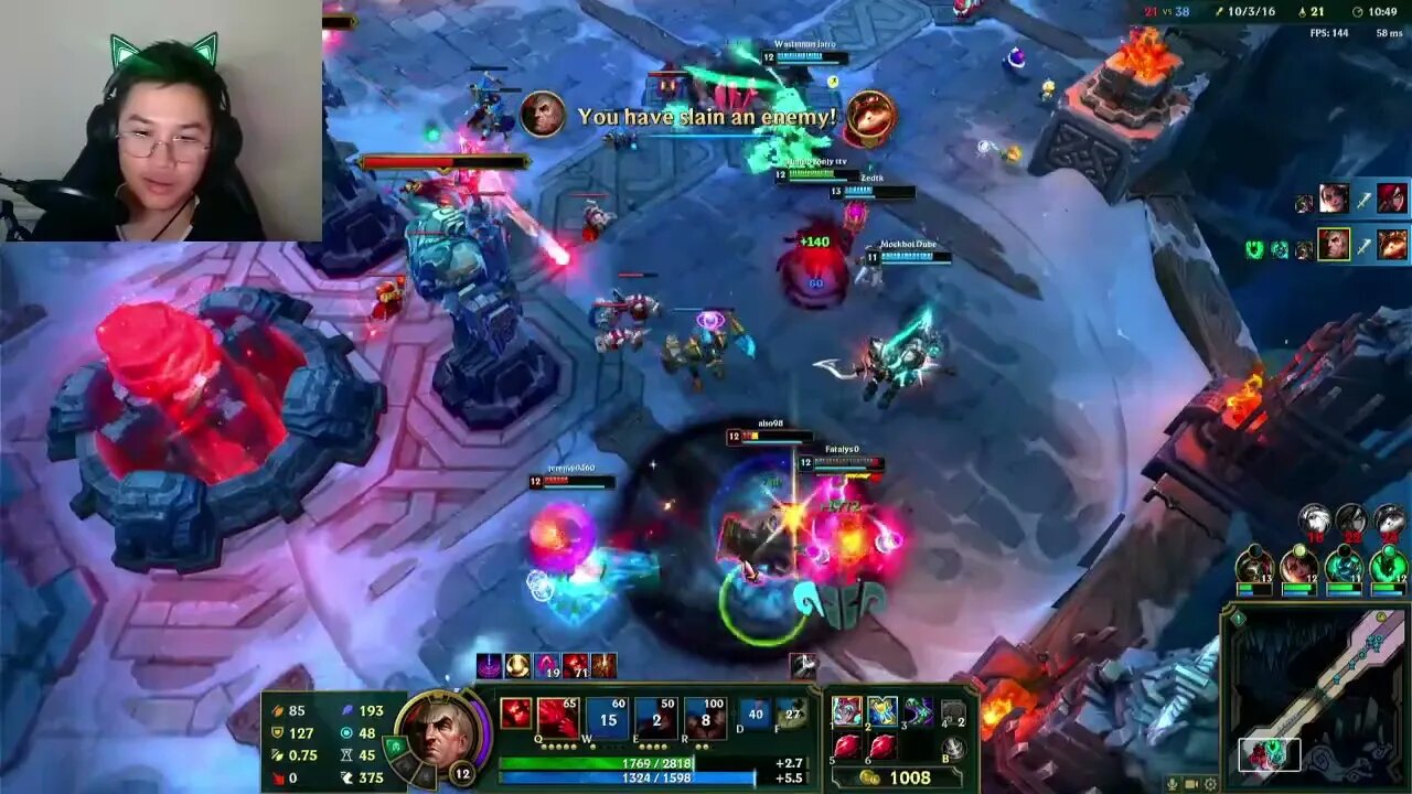 League of Legend Aram with viewer ¬¬