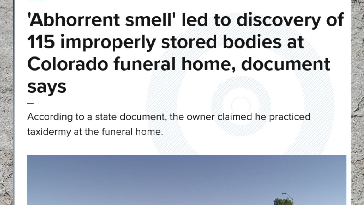 Owner claims he practiced taxidermy at funeral home where improperly stored bodies were found