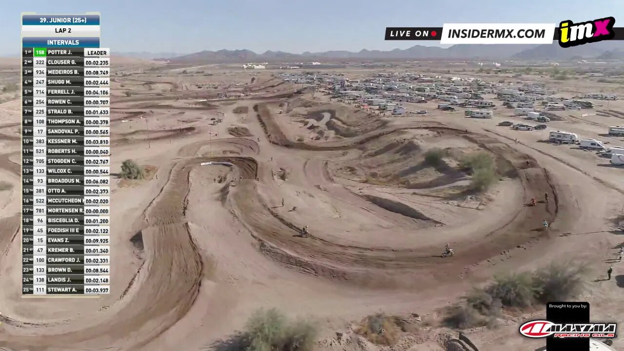 Junior (25+) | Day 4 Moto Replay | Arizona Open 2020