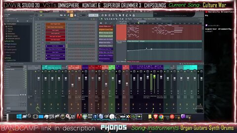 Fl Studio-DarkSymphonicRock (Castlevania-like-Game-Film Music)-Omnisphere-Superior drummer 3-Kont…