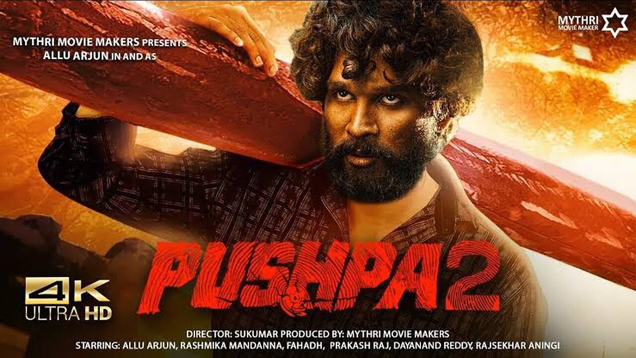 Pushpa 2 First Look Poster