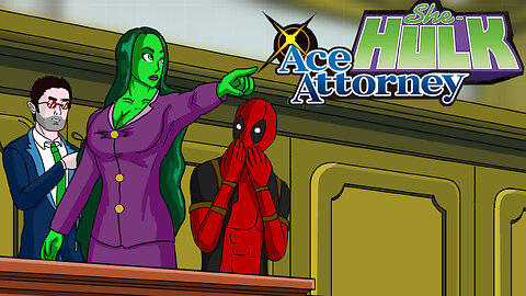 She Hulk Ace Attorney Parody