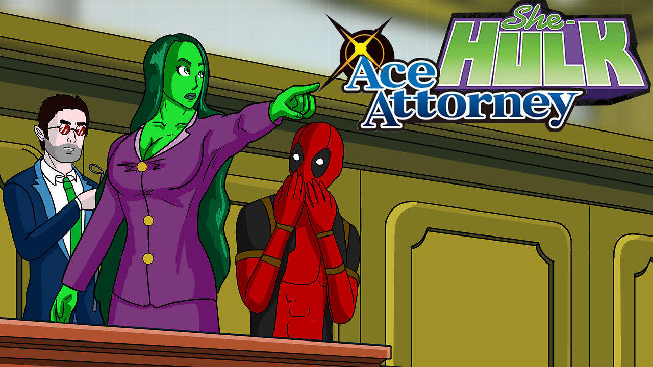 She Hulk Ace Attorney Parody