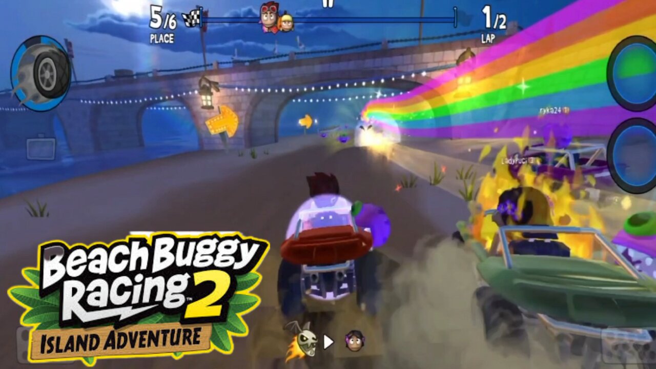 beach buggy racing 2 - gameplay walkthrough race 1