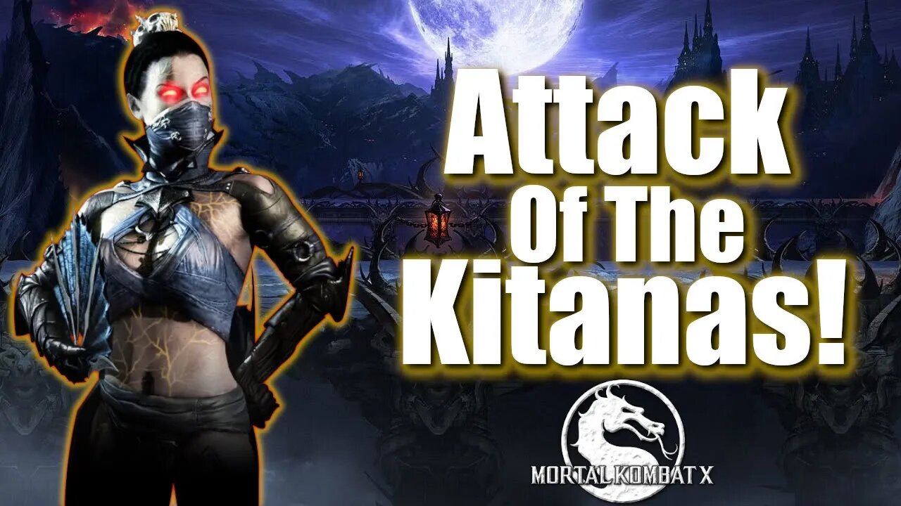 ATTACK OF THE KITANAS! | Mortal Kombat X (Scorpion) Online