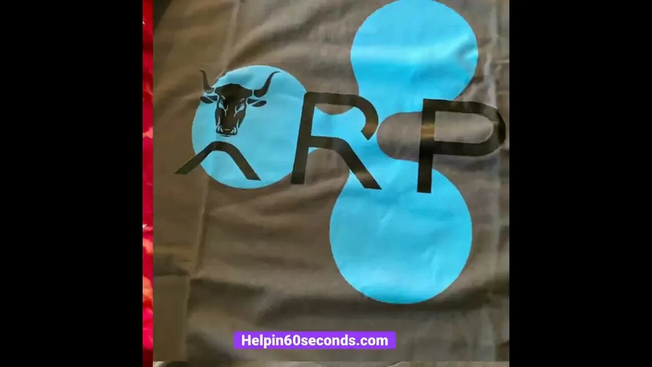 Get you #XRP Merch. Use code: helpin60seconds and save more. Free shipping in the #USA.