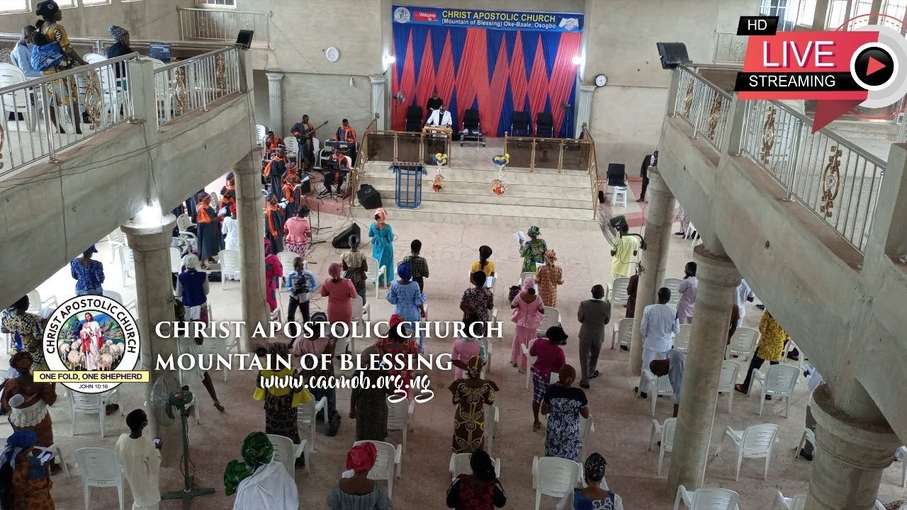 CACMOB SUNDAY 11th October, 2020 SERVICE