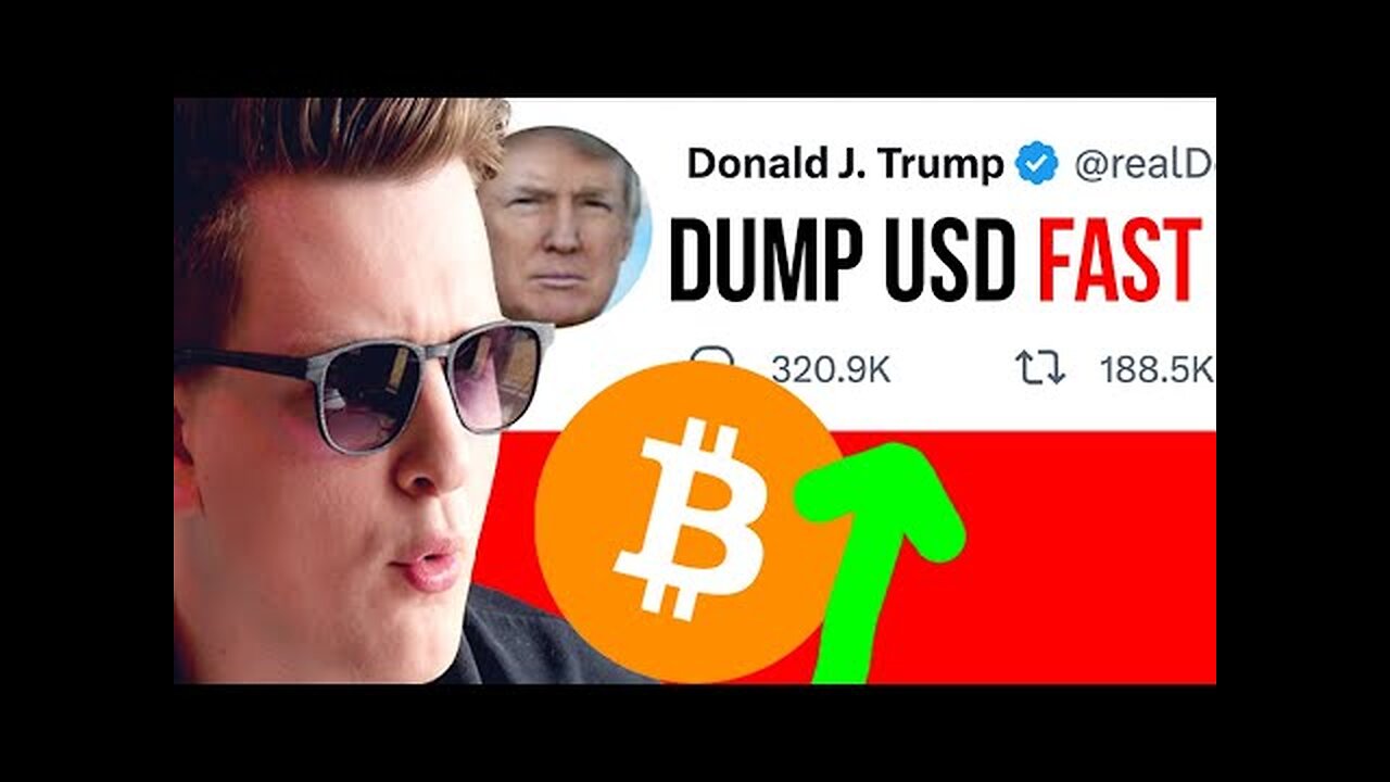 TRUNP DECLARED THE DOLLAR DEAD! Bitcoin surges fast...