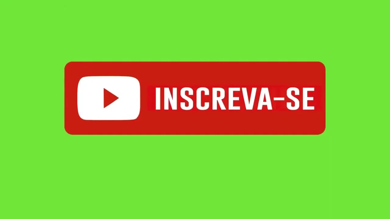 Chroma key botão inscreva-se green screen