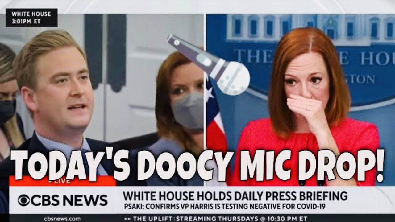 Doocy MIC DROP on Jen Psaki