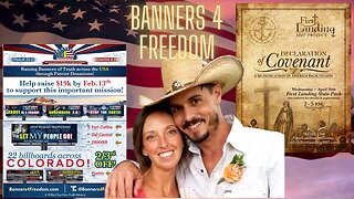 Banners4Freedom | Robert & Jaime Agee | RAISE a banner