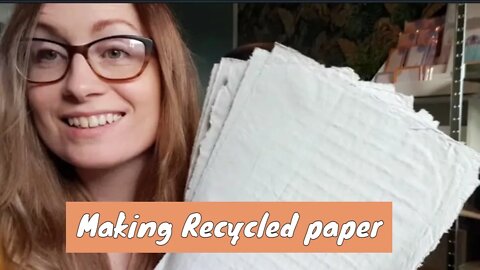 Studio Vlog - Handmaking Paper for Art Prints
