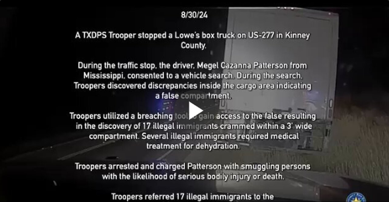 Texas authorities discovered 17 undocumented individuals inside a hidden compartment