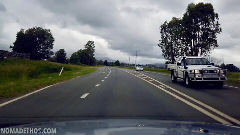 Driving in Queensland Australia - Gold Coast Hinterland