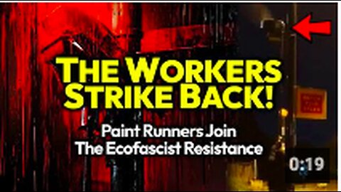 Evil ULEZ Cameras Covered: Spraypainting Tactic By Resistance Blocks The Police Spy Cameras' Sight