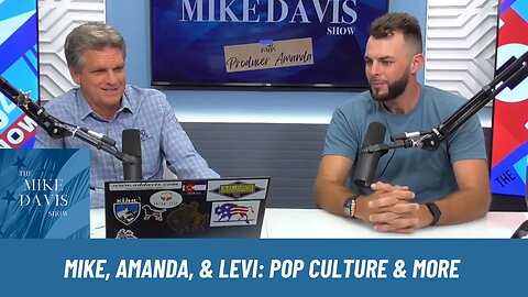 Join Mike Davis, Producer Amanda & Levi Moore as We Talk Pop Culture & More