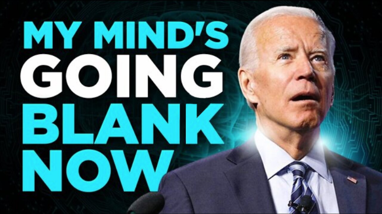 Joe Biden - "My Mind's Going Blank Now"