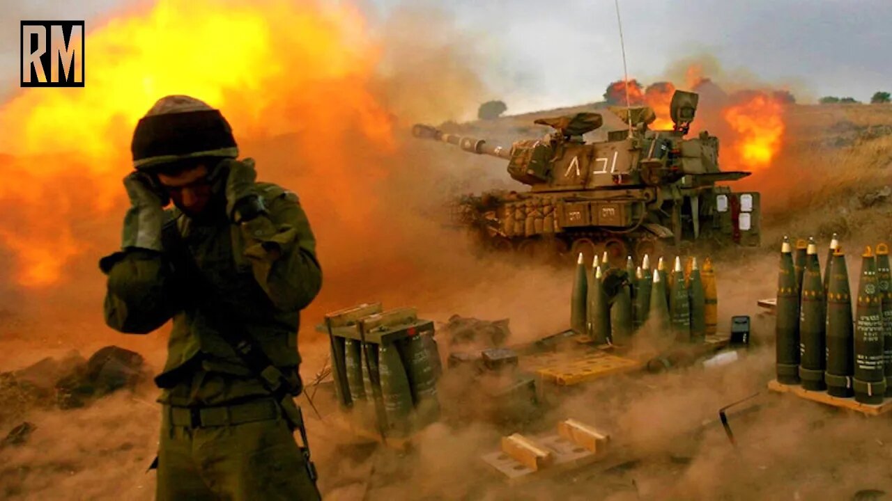 IDF Stage Fake Firefight on Lebanese Border