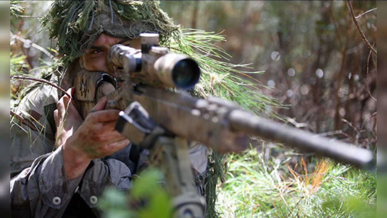 Hide and Seek: Marines with Scout Snipers Course participate in stalking