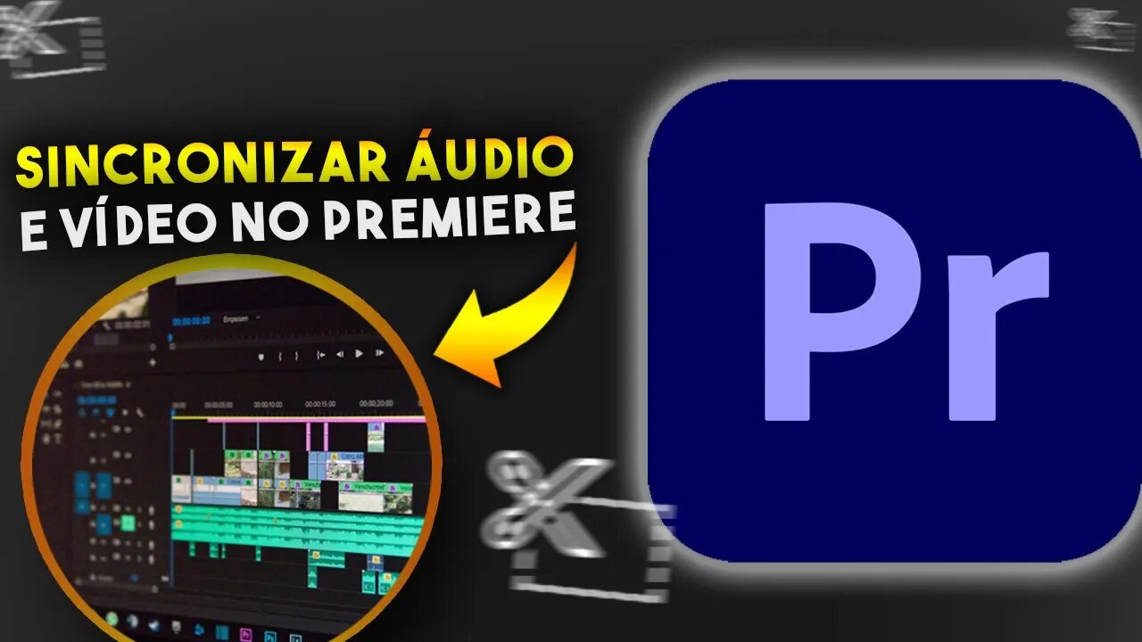 Como SINCRONIZAR ÁUDIO E VÍDEO no ADOBE PREMIERE