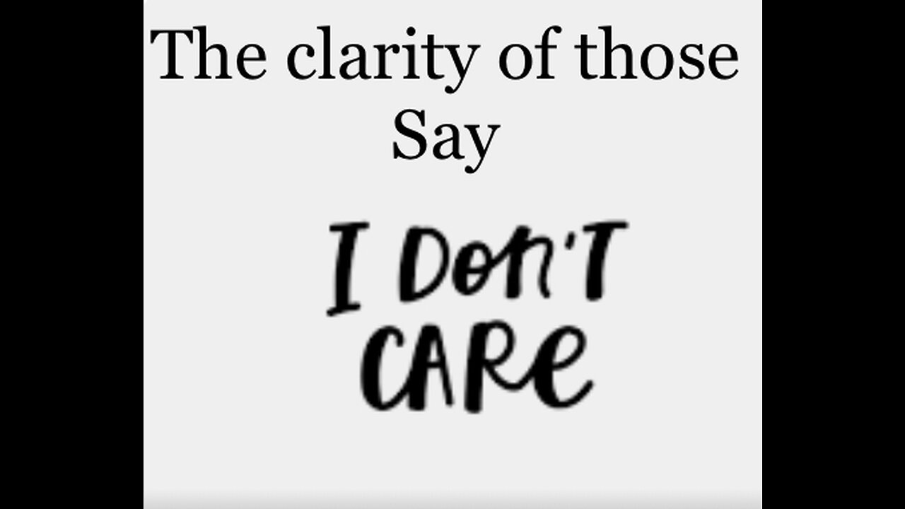 The I don’t care crowd starting to open their eyes