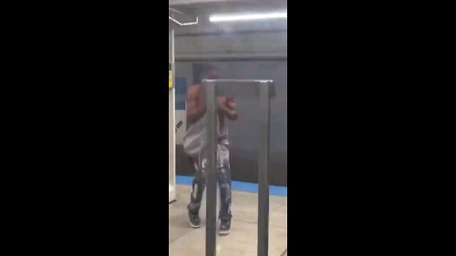 so if a bunch of black dudes take down a nut on the subway it's OK. but if a white marine does it...