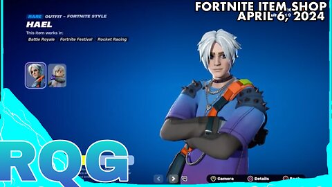 "NEW" HAEL SKIN IS HERE! FORTNITE ITEM SHOP (April 6, 2024)