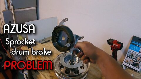 Issues with the drum sprocket on the 10'' wheels