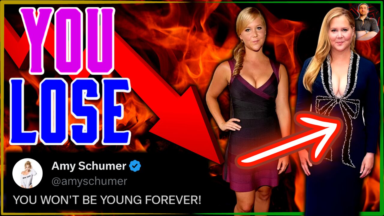 Amy Schumer Meets THE WALL! WARNING to 20 Something THOTS That Your VALUE is PERISHABLE!