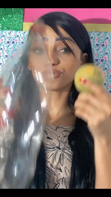 oranges inside the bottle