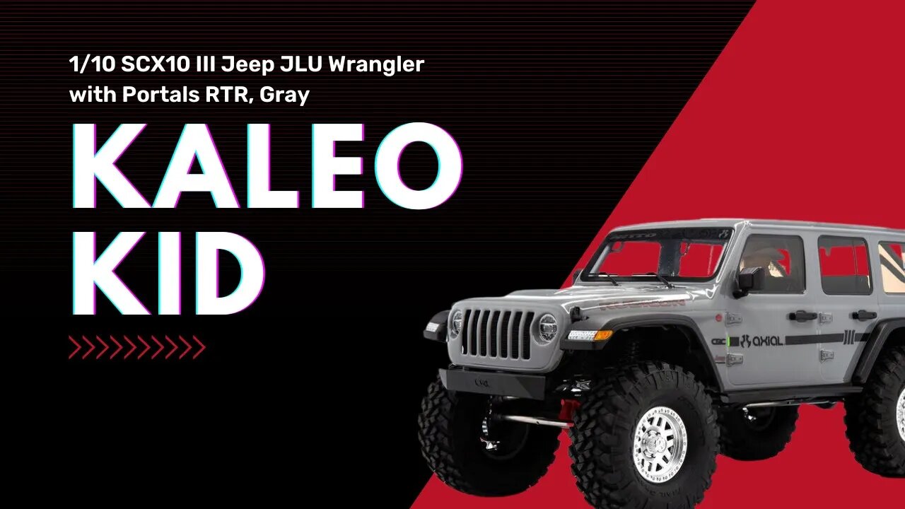 DESERT: Axial 1/10 SCX10 III Jeep JLU Wrangler