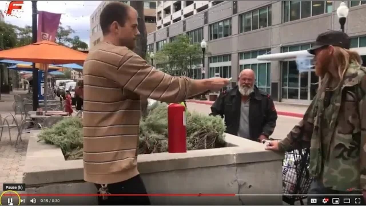 Is A Fire Extinguisher To The Face Reasonable For Smoking - It Depends
