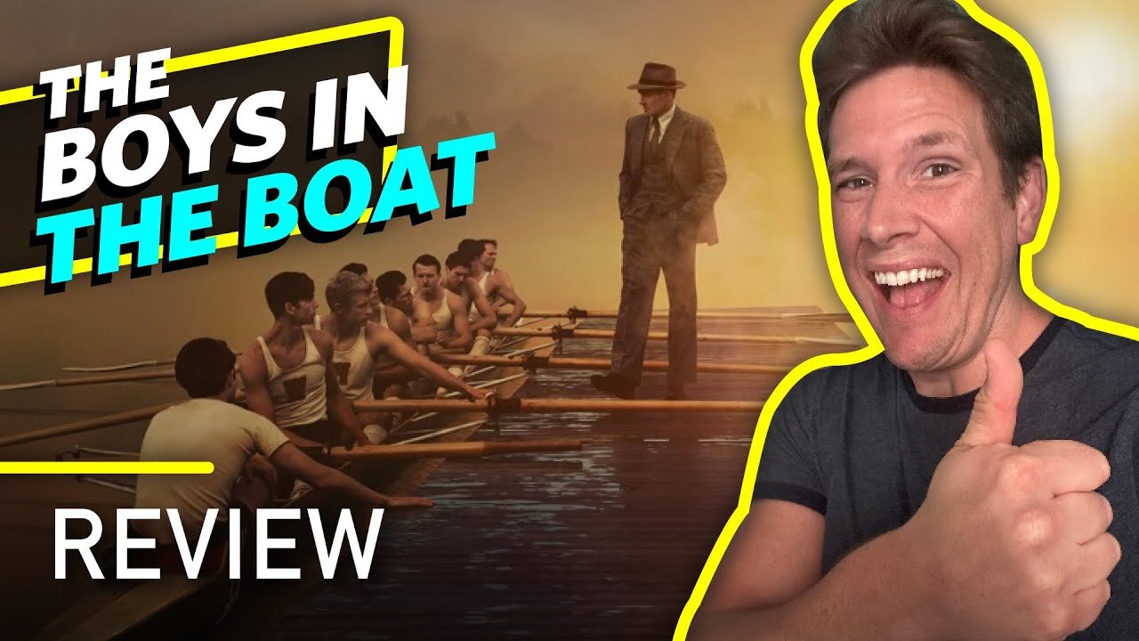 The Boys In The Boat Movie Review - A Great Throwback Flick!