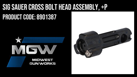 Sig Sauer Cross Bolt Head Assembly, +P - 8901387